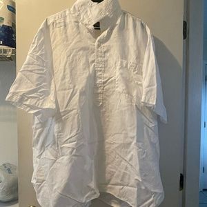 Harper's Haberdashery Short Sleeve Partial Button Up Pullover